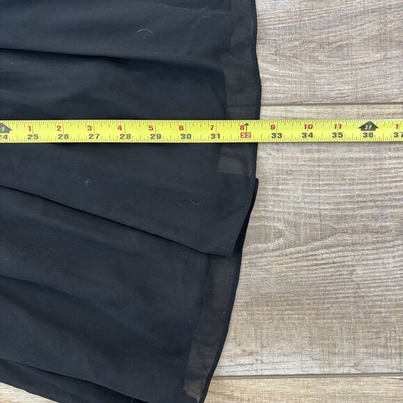 NWT Lulus Black Lace Skater Dress Sz XS LBD Crochet Lace Mini Angel in Disguise - Picture 12 of 14